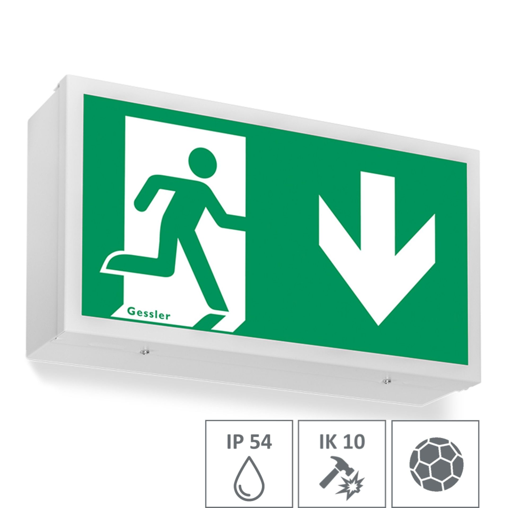 Lumina L26 - L26W (Ballwurfsicher) (IP54) (IK10)