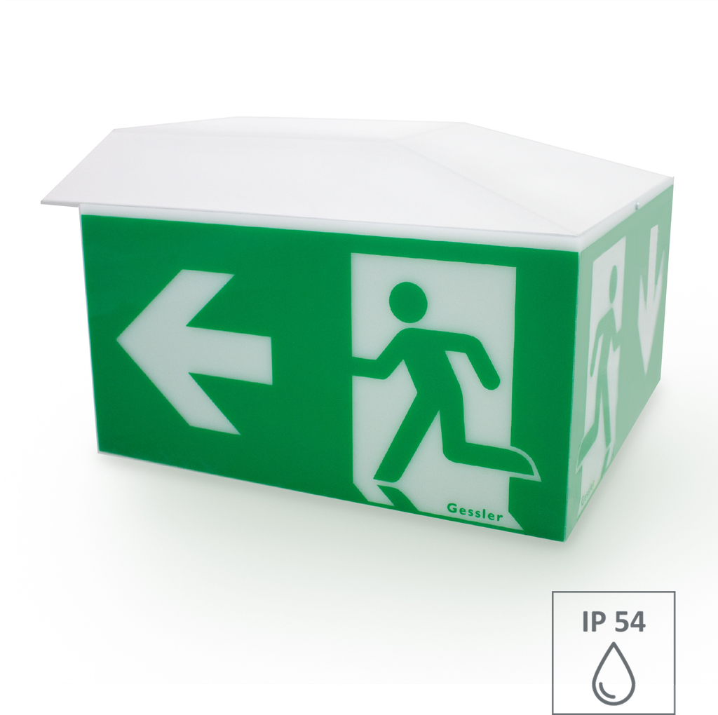 Cube de signalisation W35  IP54 - montage mural - W35W1230L10_IP54