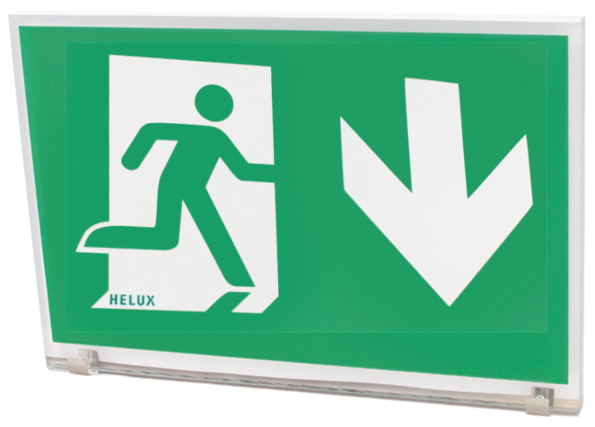 Pictogramme disque debout 30 m flèche en bas - pour DG3, DG4, DR4, DG6, DF6, D90 - DR250-IPUS