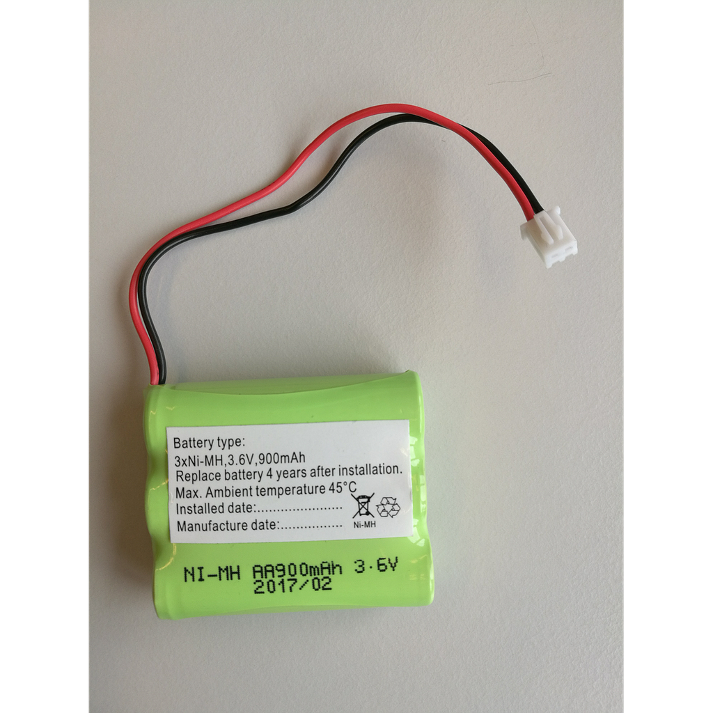 Batteria di ricambio NiMH 3.6 V 1.5 Ah - per BETA I (3h Version) - NiMH_AA_3615B_XH25