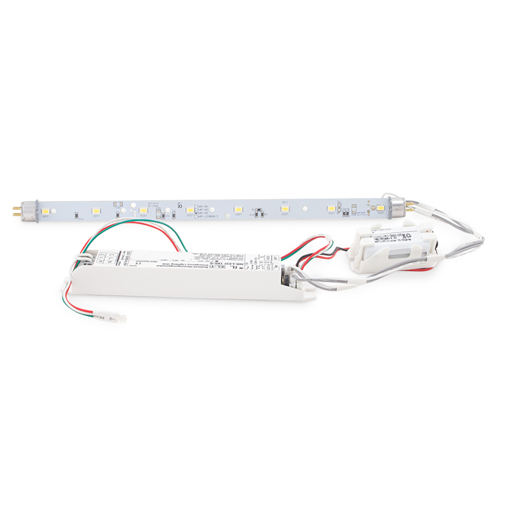 LED Umrüst-Set einseitig - Leuchteneinbau - LED Umrüst-Set 6/8W-T5 AC