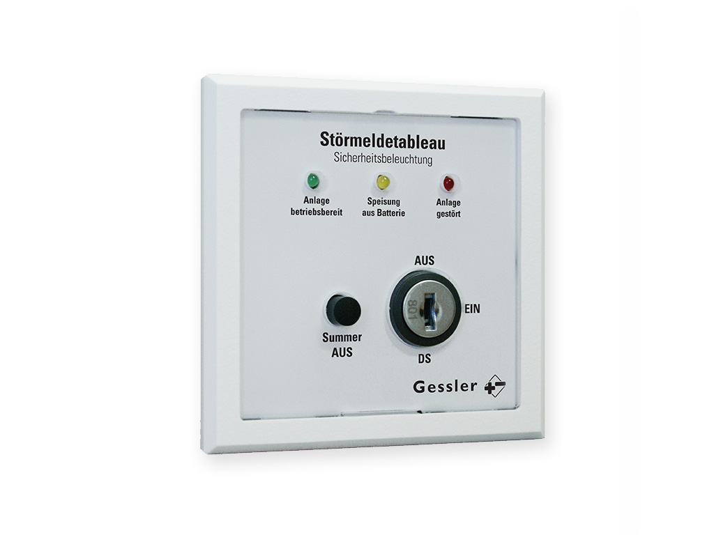 Merlin Meldetableau 24V - Wandeinbaumontage - MT2-E