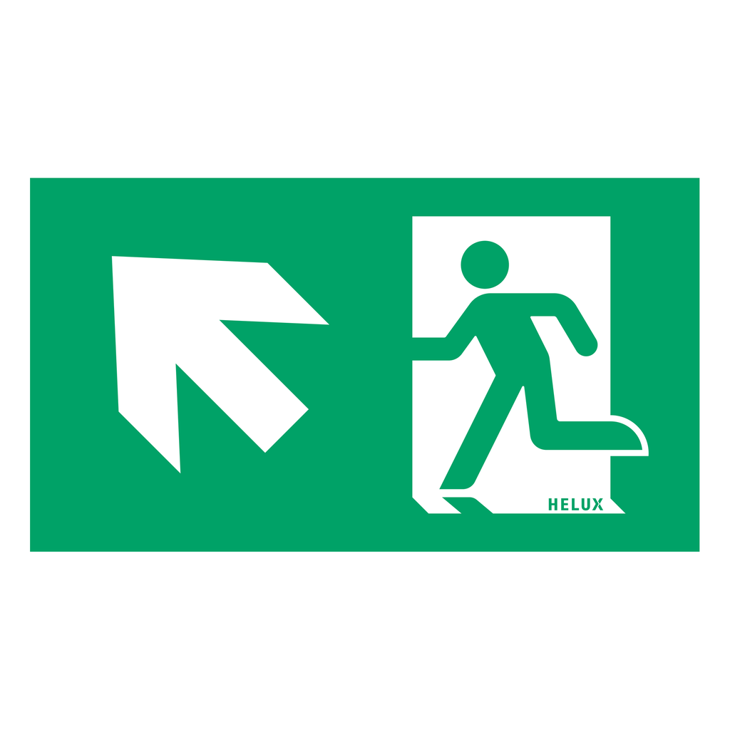 Pictogramme spécial 30 m flèche en haut à gauche - pour BE1, BE2, BE3 - BE-IPLO