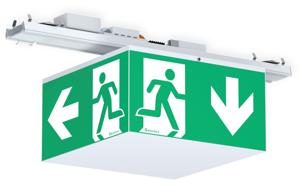 Cube de signalisation W35 - Siteco Licross chemin lumineux - M023230L10_W35