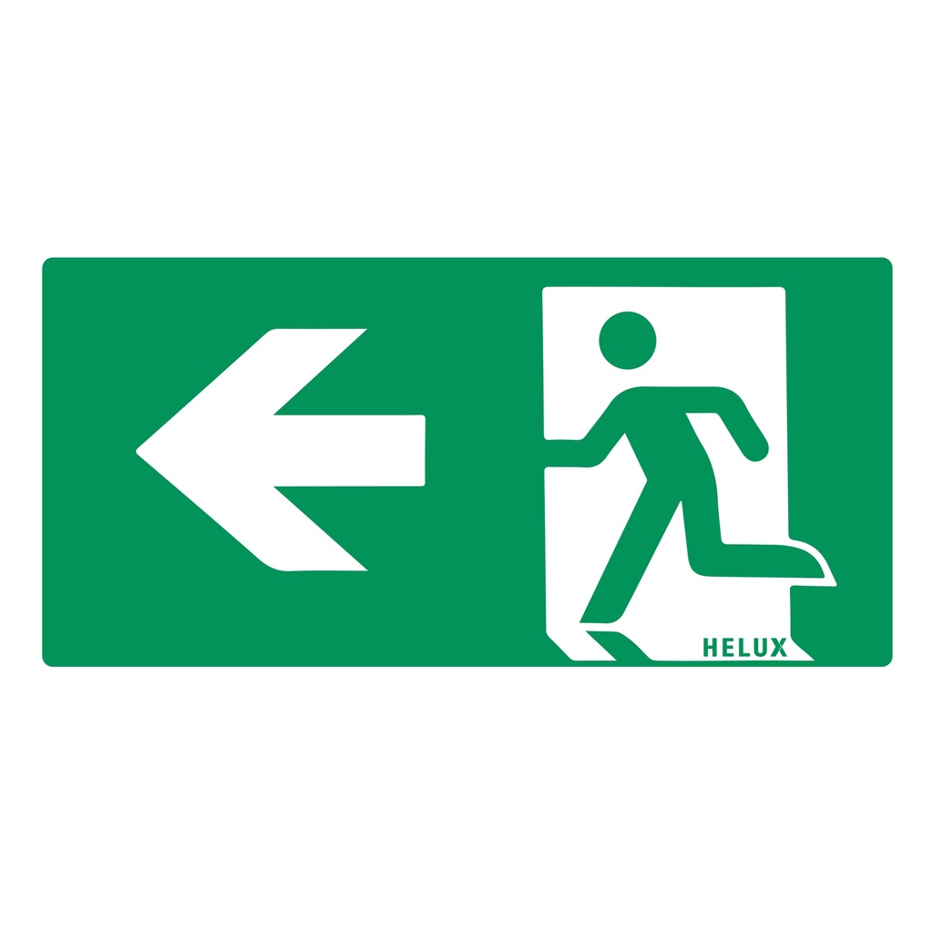 Pictogramme 30 m flèche gauche - pour L08 - L08-IPL