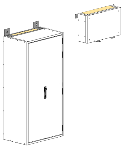 Brandschutzgehäuse als Elektro-Stand-Gehäuse EI60 - zu MER_CPS18k_Kb1 - esg61-edge1-x