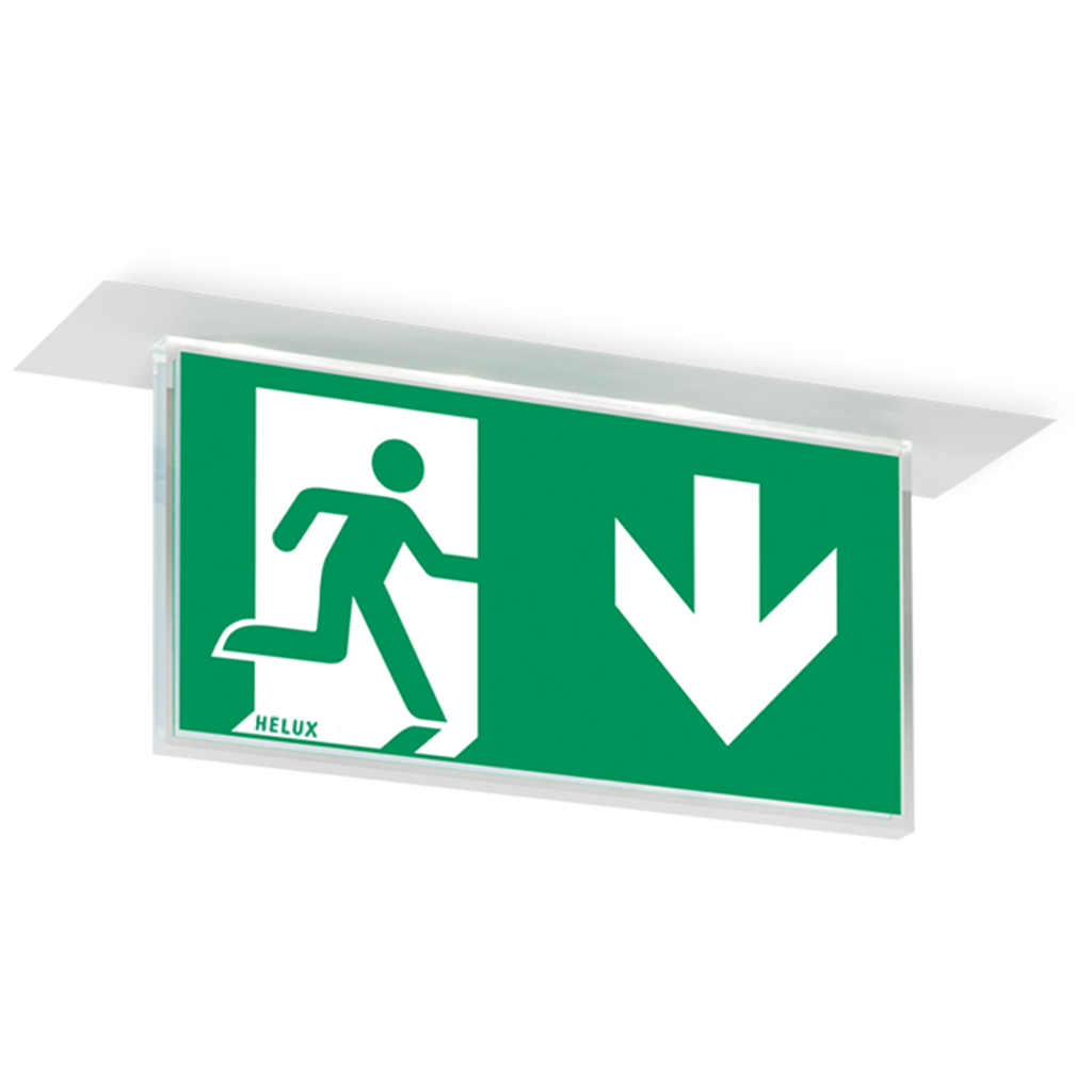 Display DR7E - montaggio soffitto incassato - sistema senza monitoraggio