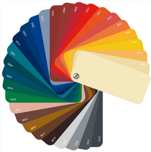Colore RAL a scelta - lampade