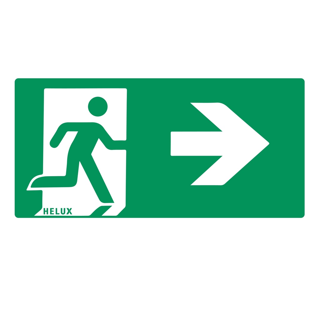 Pictogramme 38 m flèche droite - pour L27 - L27-IPR