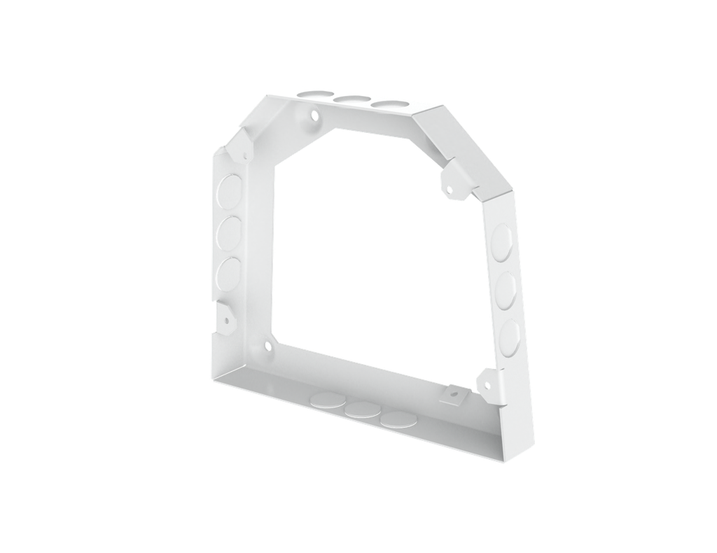 [15646] Betonwandadapter weiss - zu LM4, PM4, LM5, PM5 - LM4_1_B