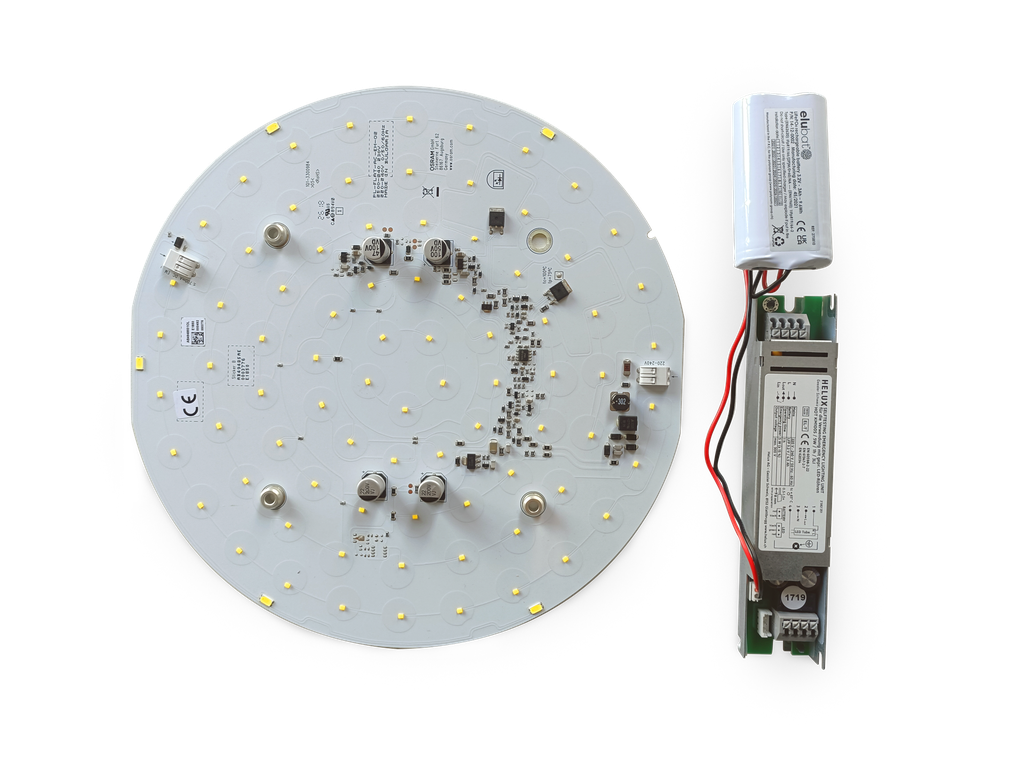 [16942] LED Notlichteinsatz 1h - Leuchteneinbau - PL-LEDFLAT-240BAT