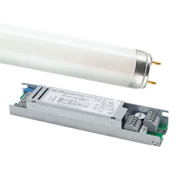 [17045] HOT SET elemento di soccorso con batteria ad asta - per tubo FL, installazione nella lampada - HOT KM230S FL SET S
