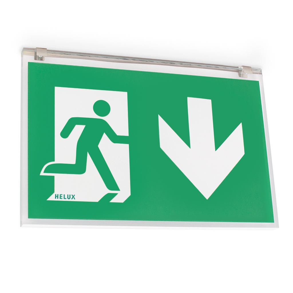 [17879] Sonderpiktogrammscheibe 30 m Pfeil unten/unten - zu DG3, DG4, DR4, DG6, DF6, D90 - CH250-IPUPU