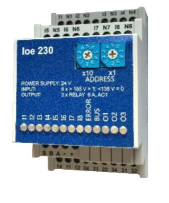 [20380] IOe 230-S Module d'interrogation des interrupteurs - pour Centrale GENESIS