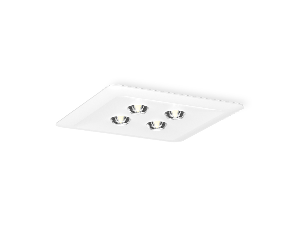 LED-Spot LQ5E - Deckeneinbaumontage - System ohne Überwachung