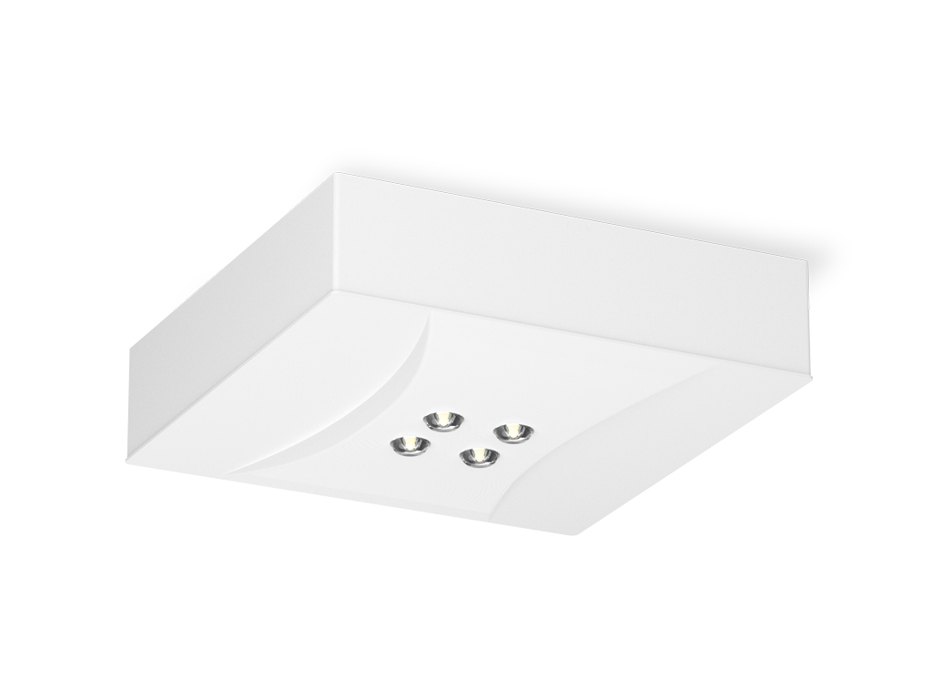 LED-Spot LQ5D - Deckenaufbaumontage - System ohne Überwachung