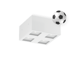 [14611] LED-Spot LS4 - Deckenaufbaumontage - LS4B1230L13