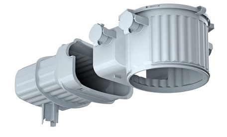 [15196] Boîtier d‘encastrement - pour LG5E, LG6E, AL280 - HaloX_100_1281-30